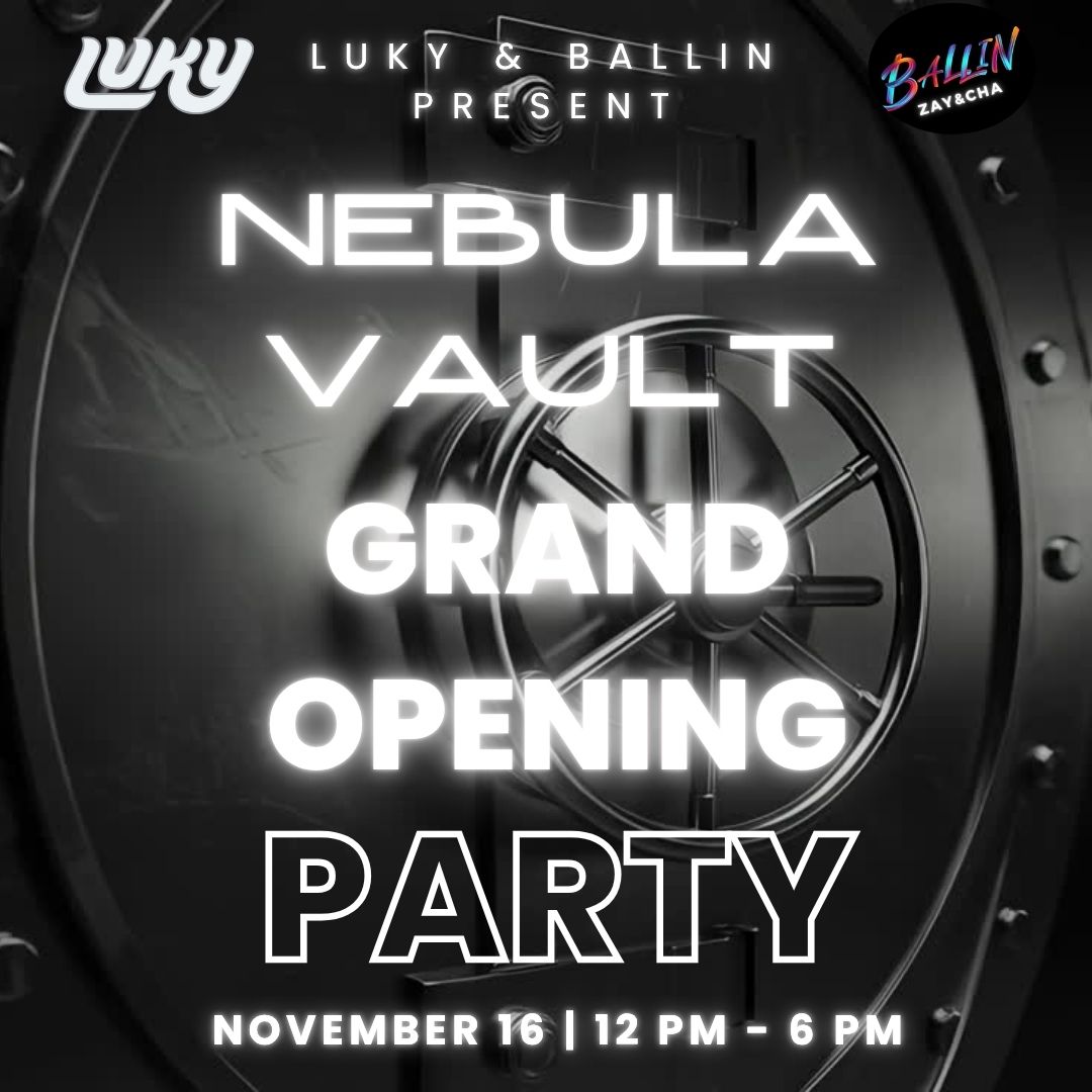 Nebula Vault Card Shop Grand Opening