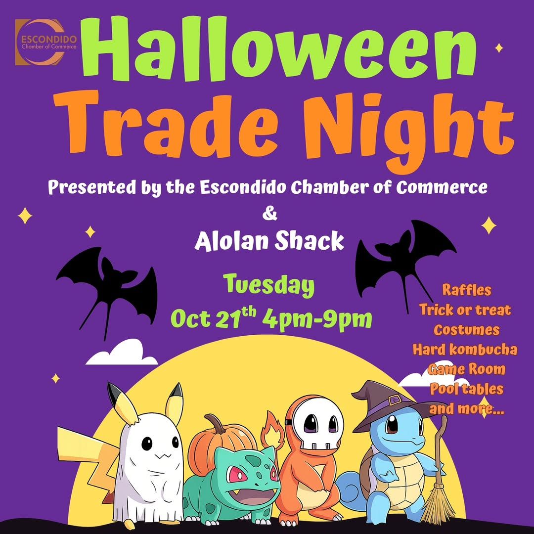 Escondido Halloween Trade Night