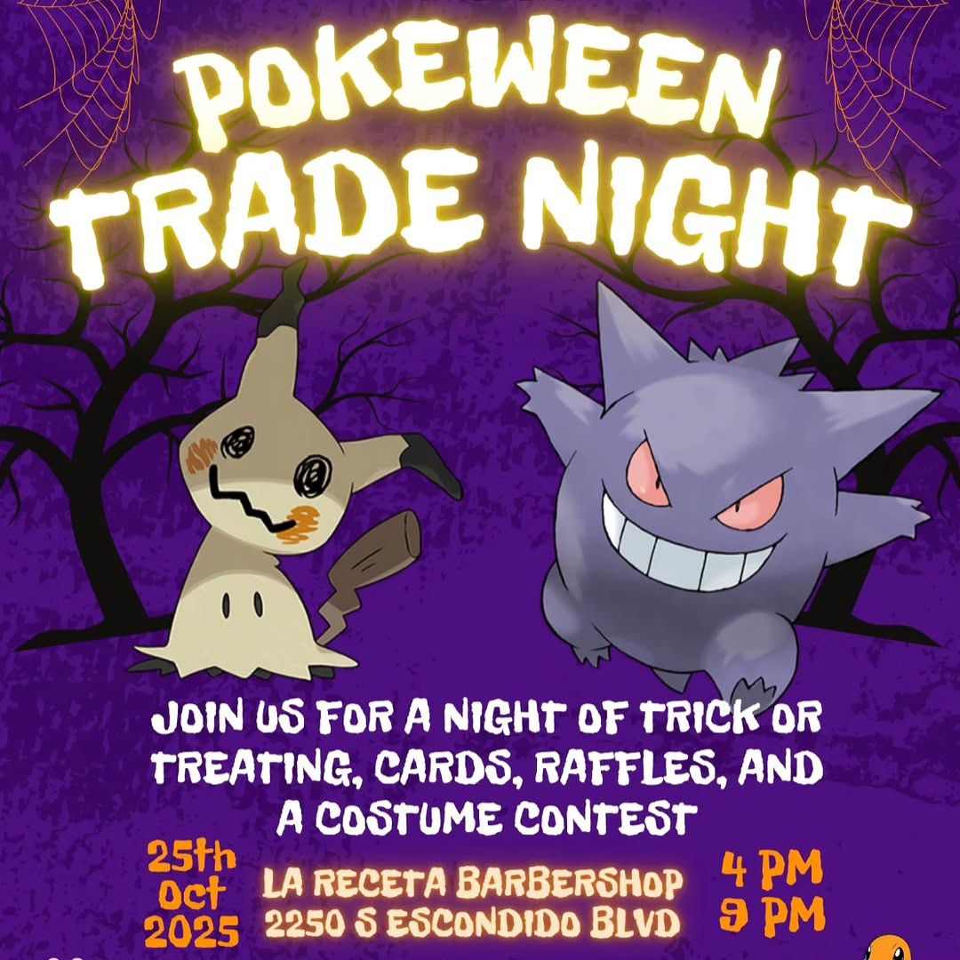 Escondido Pokémon Card Event