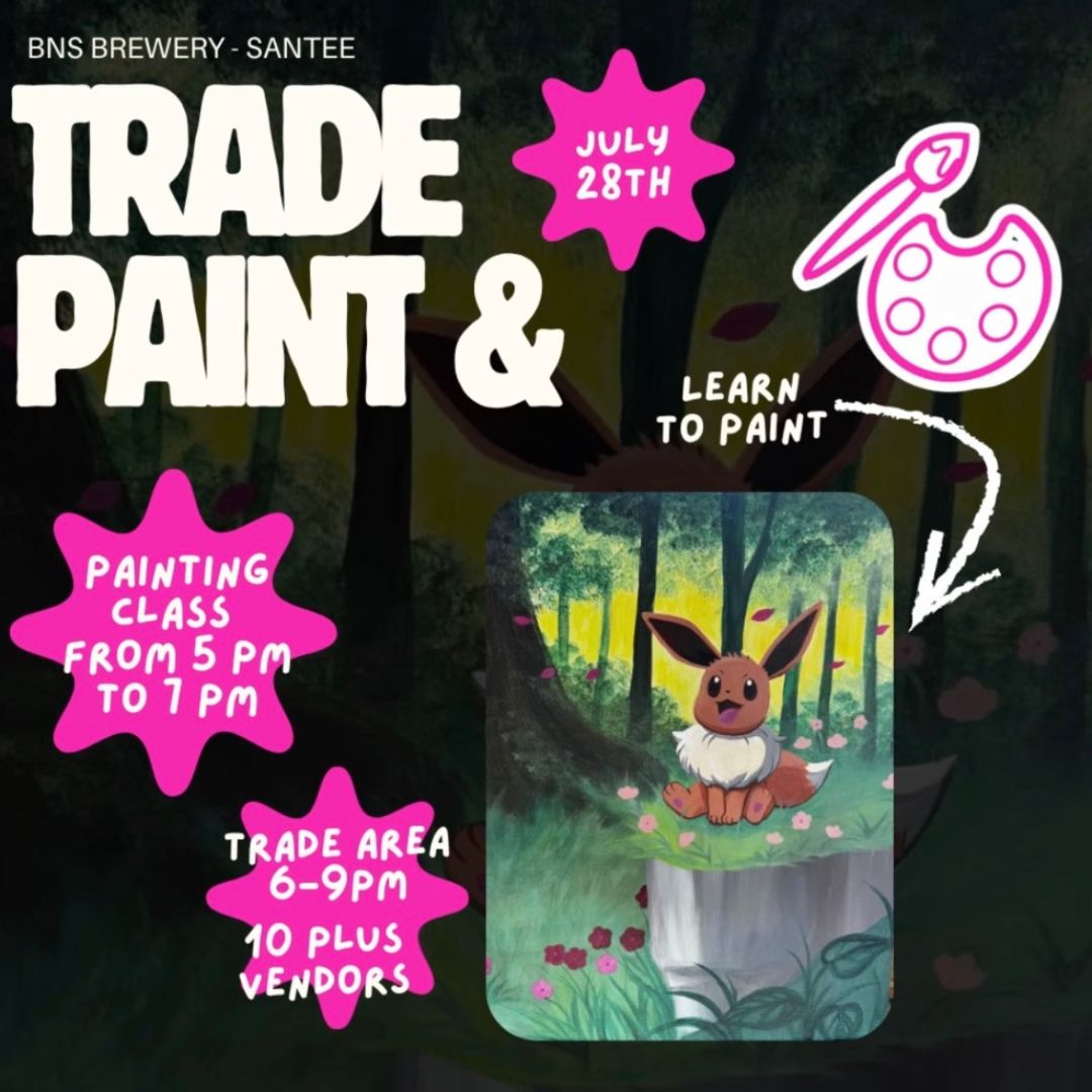 July Paint and Sip Trade Night