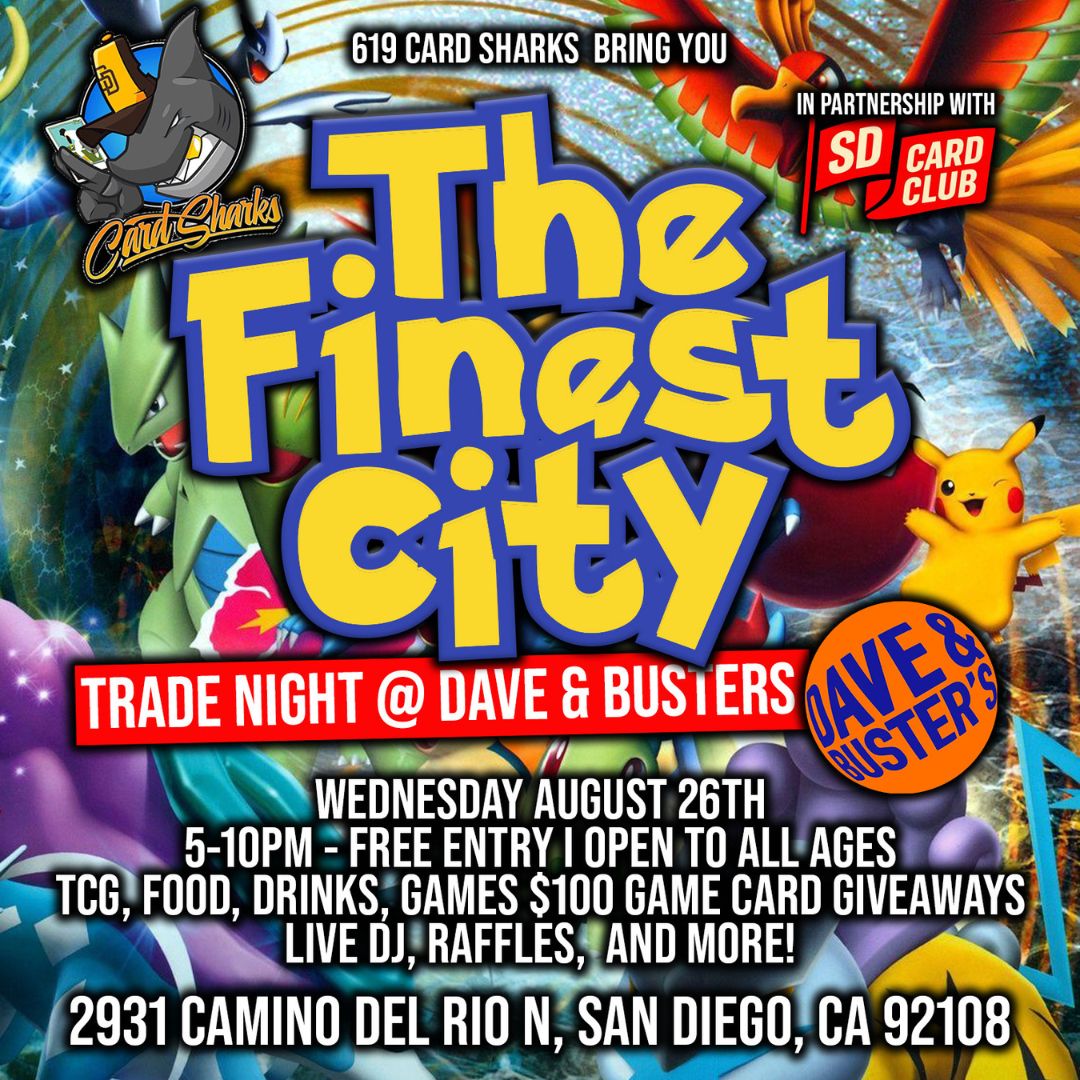 Dave & Buster's Card Show