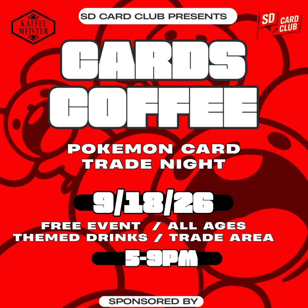 September Cards and Coffee Trade Night