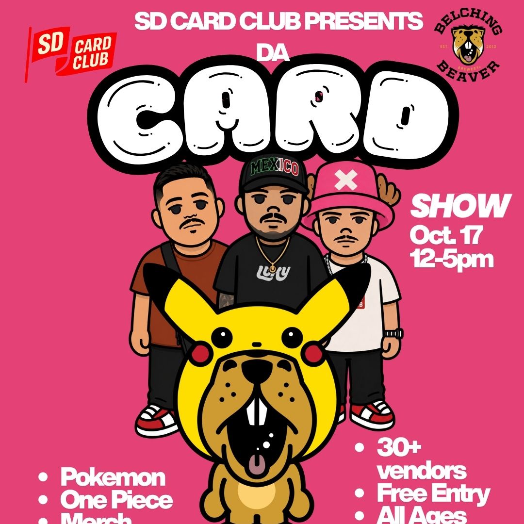 Belching Beaver Card Show October